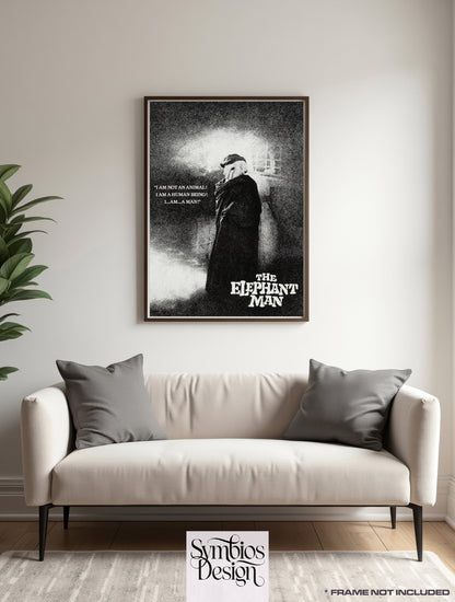 DAVID LYNCH - The Elephant Man - Rare Music Poster,  Music Decor, Band Memorabilia, Music Lover Gift