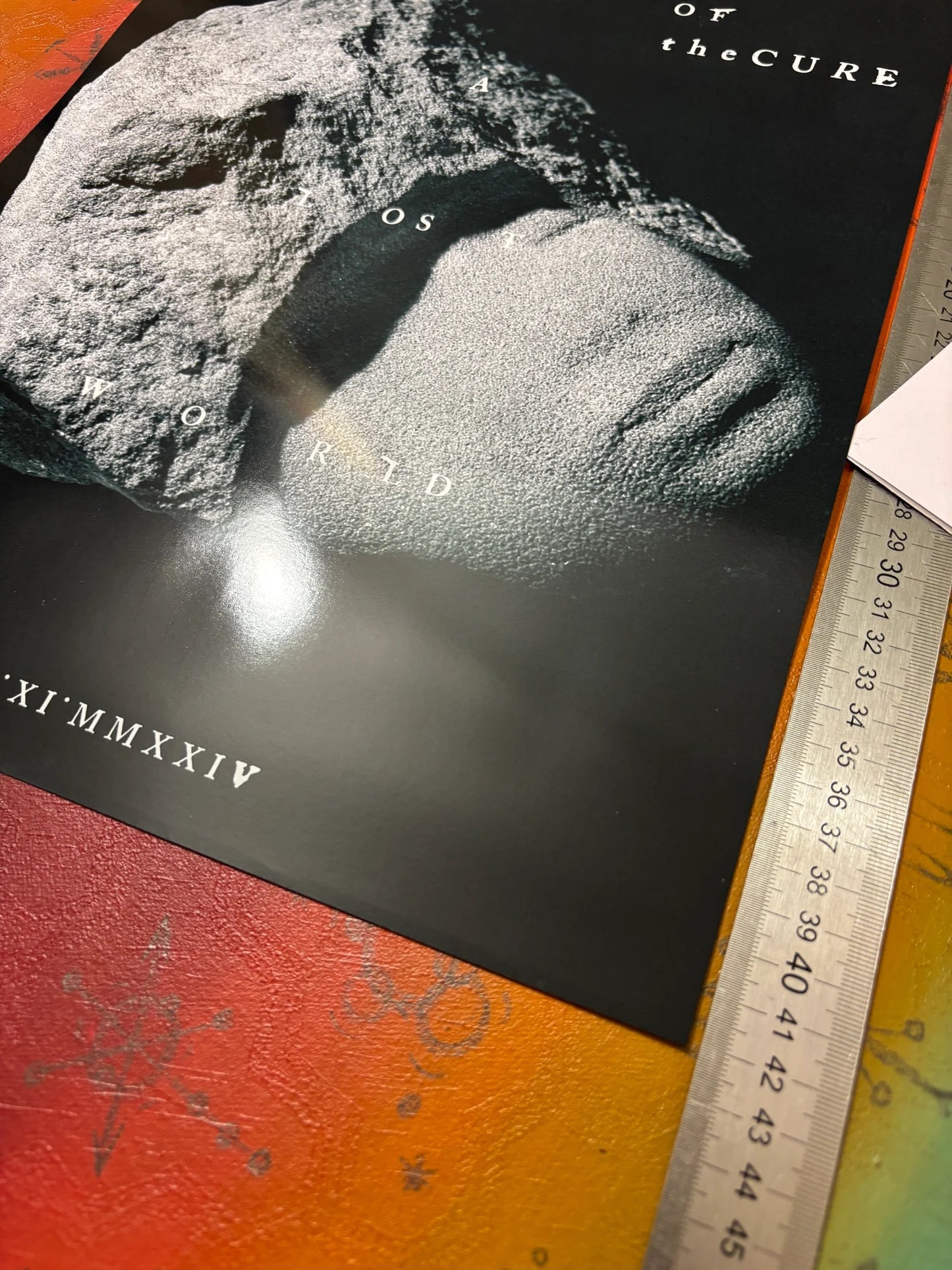 THE CURE - SONGS OF A LOST WORLD - Symbios Design - Rare Glossy Print