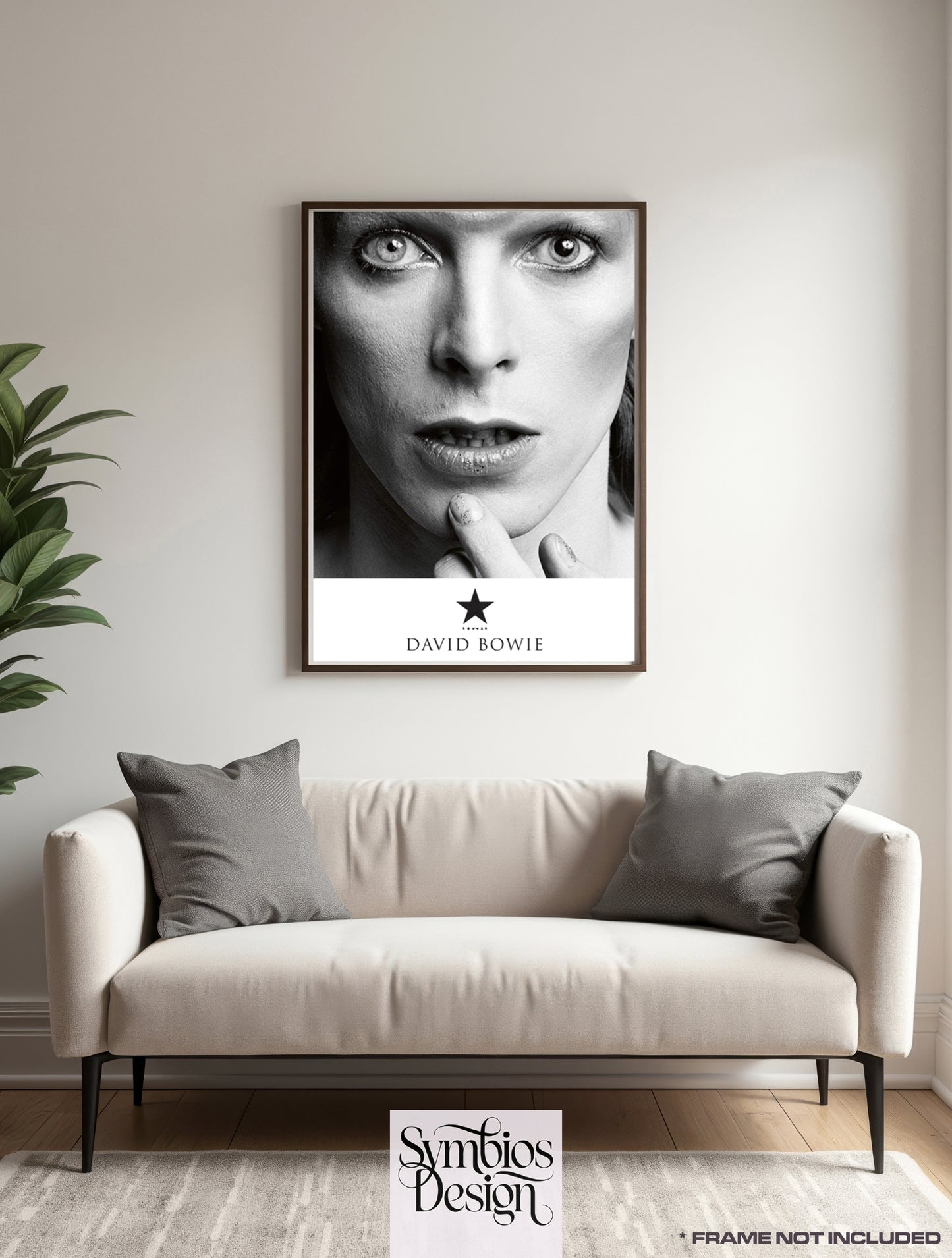David Bowie - Rare Music Poster,  Music Decor, Band Memorabilia, Music Lover Gift