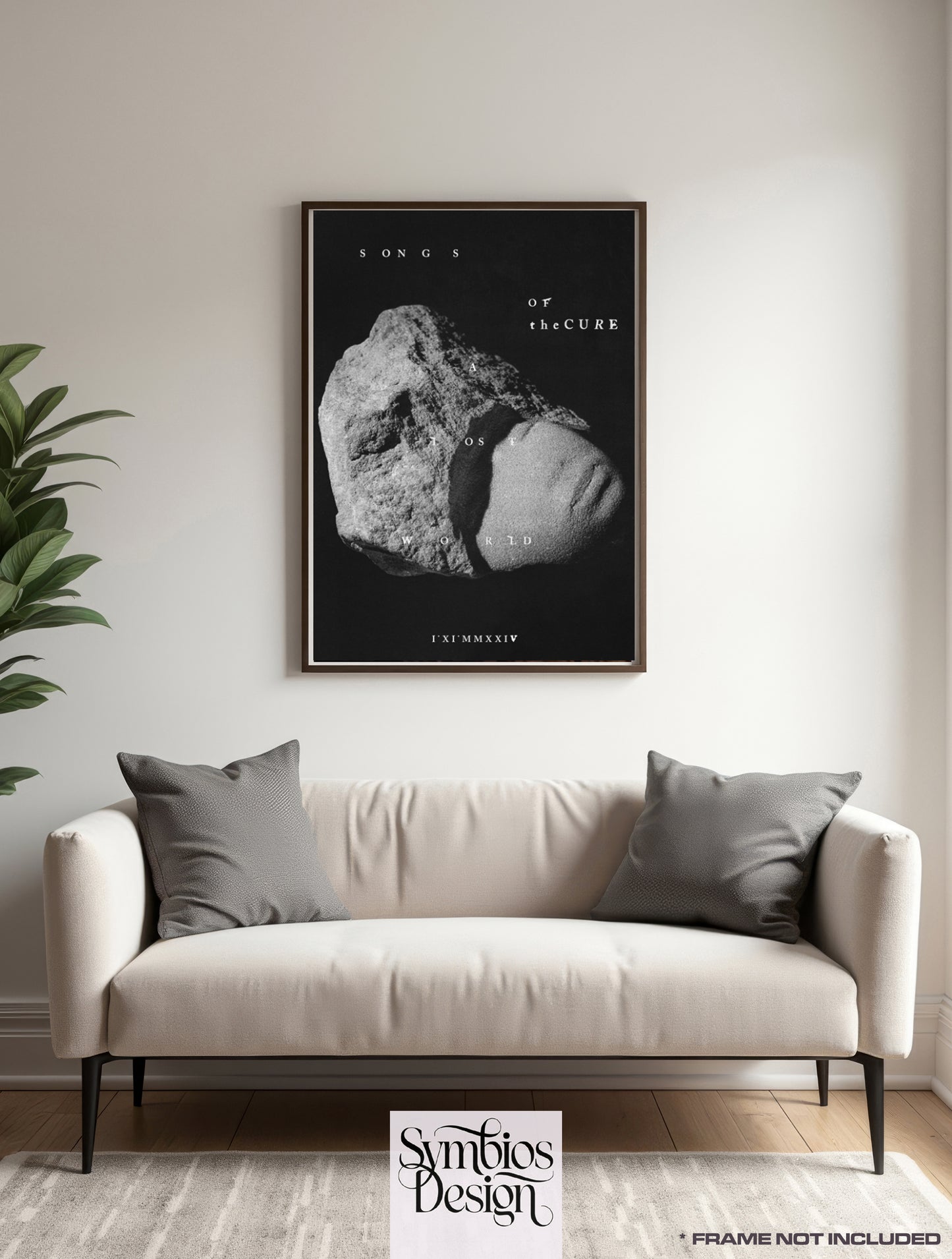 The Cure - Songs of a lost world - Rare Music Poster,  Music Decor, Band Memorabilia, Music Lover Gift
