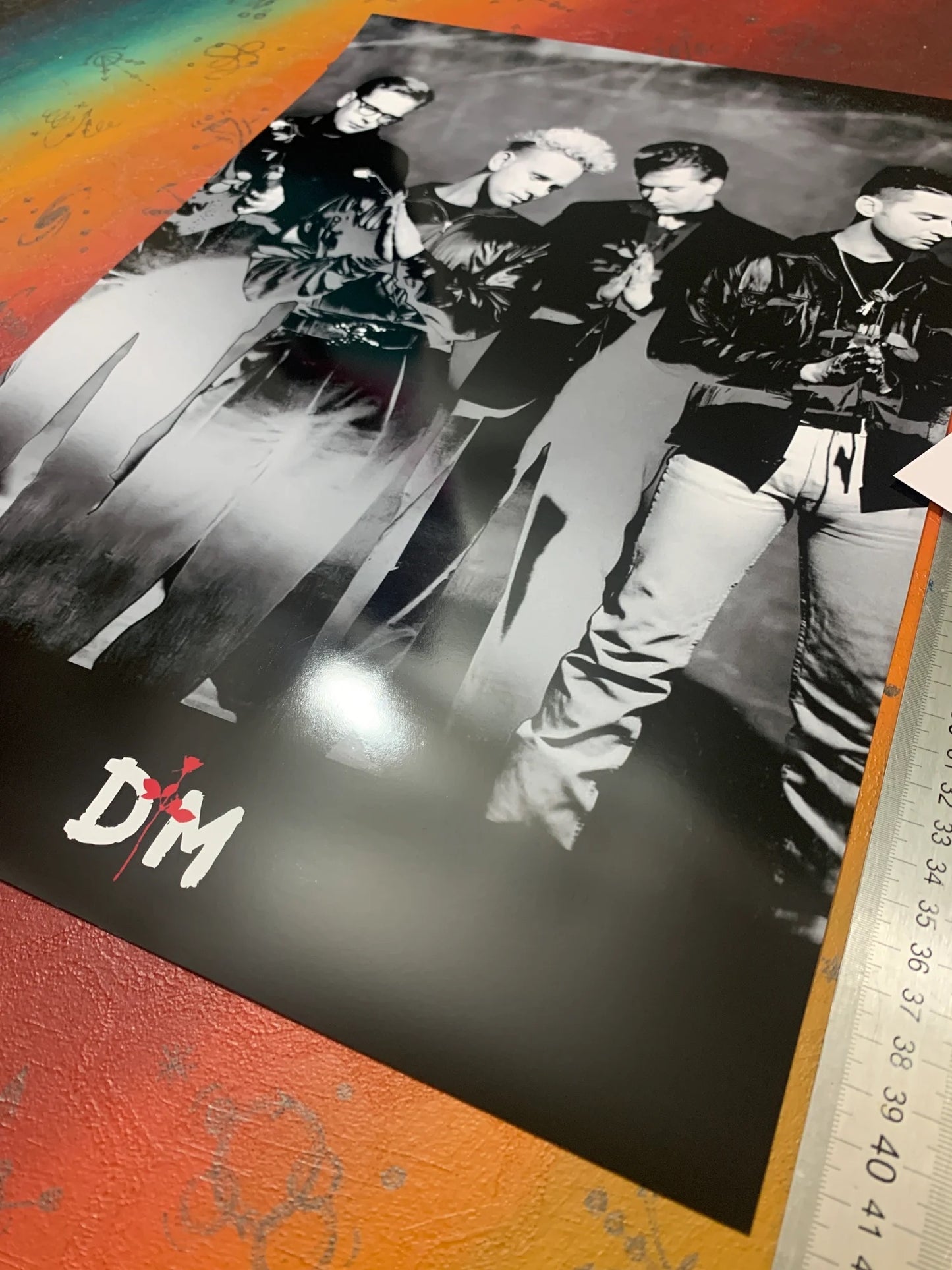 DEPECHE MODE - VIOLATOR - Symbios Design - Rare Glossy Print