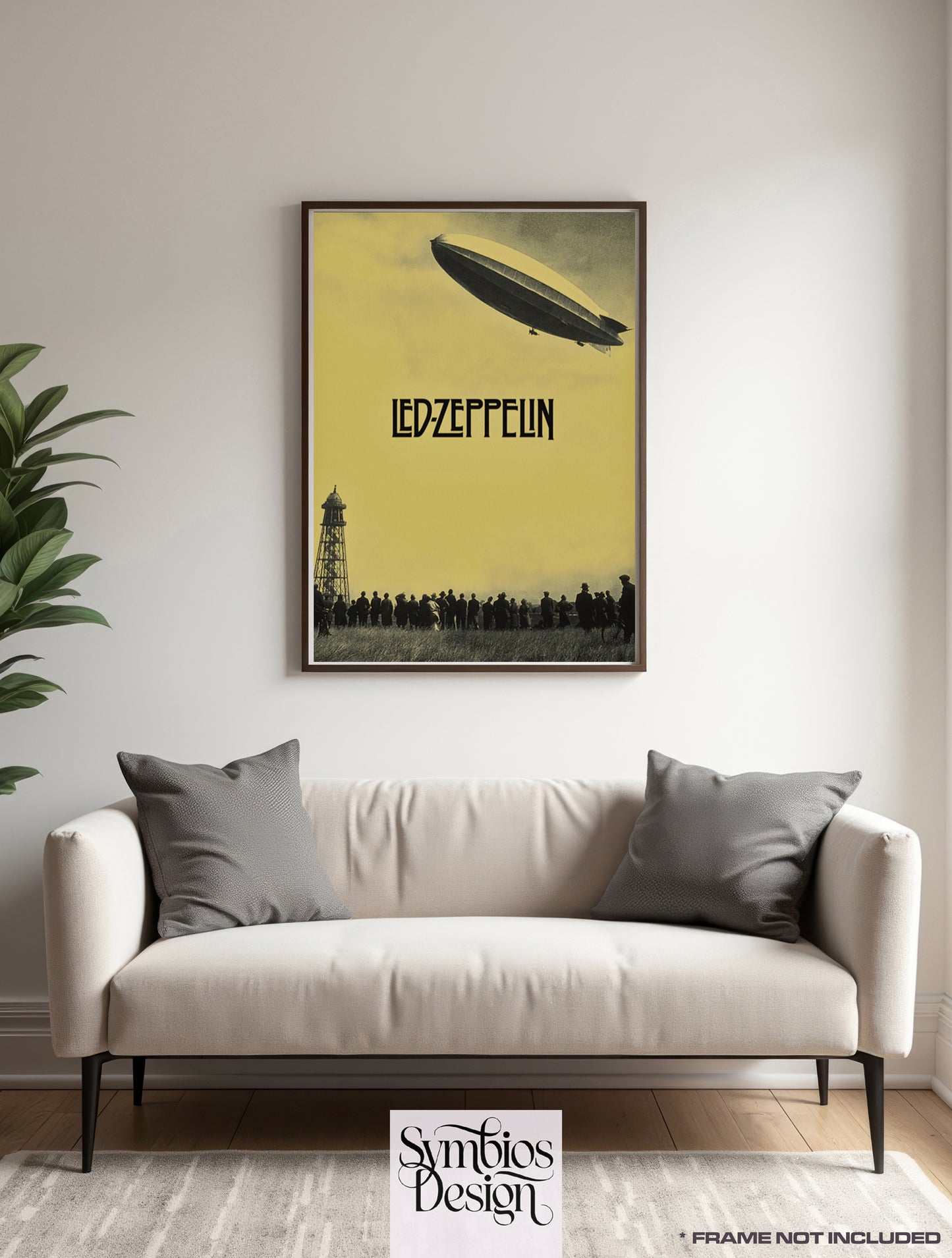 LED ZEPPELIN  - Music Poster,  Music Decor, Band Memorabilia, Music Lover Gift