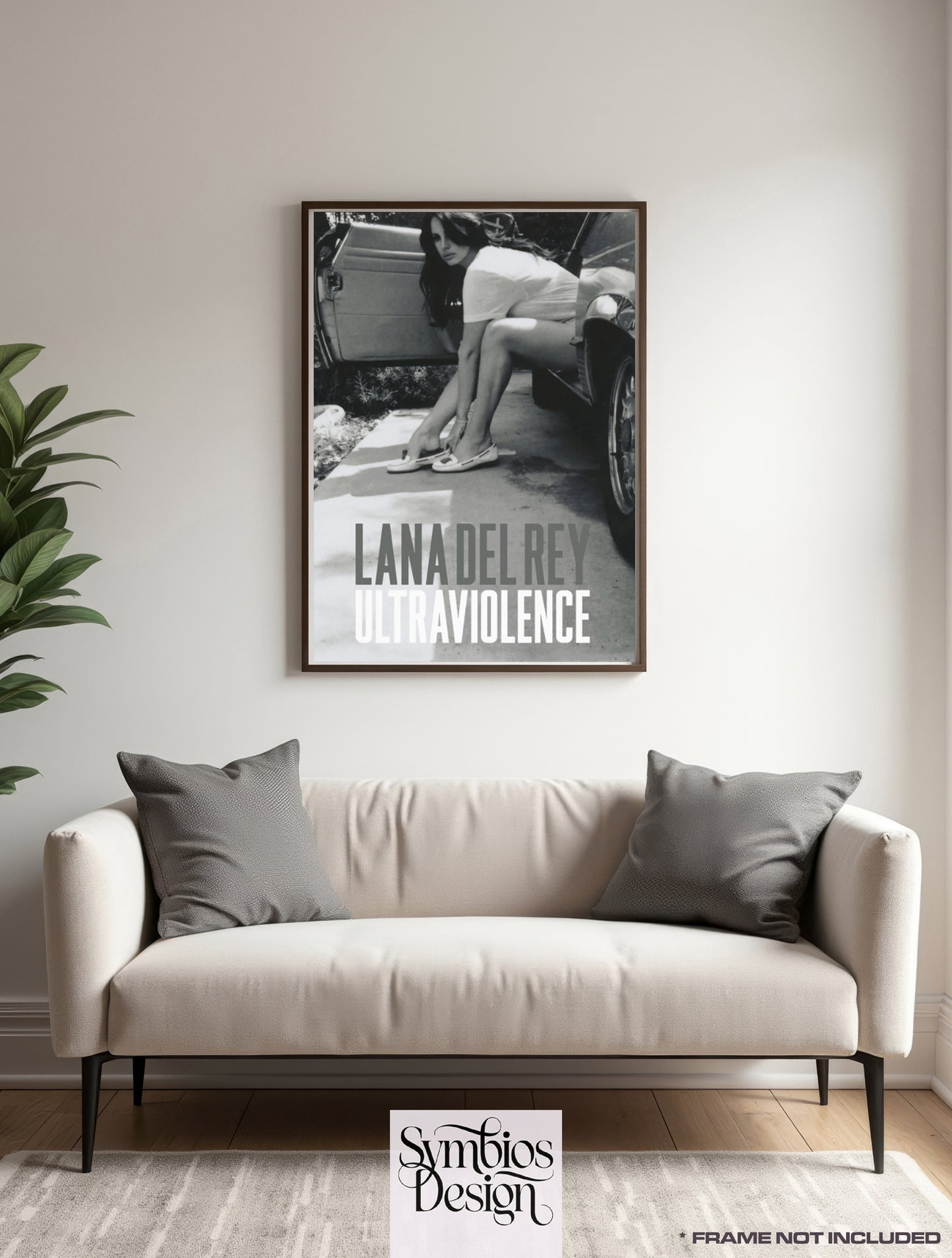 Lana del Rey - Ultraviolence  - Music Poster,  Music Decor, Band Memorabilia, Music Lover Gift