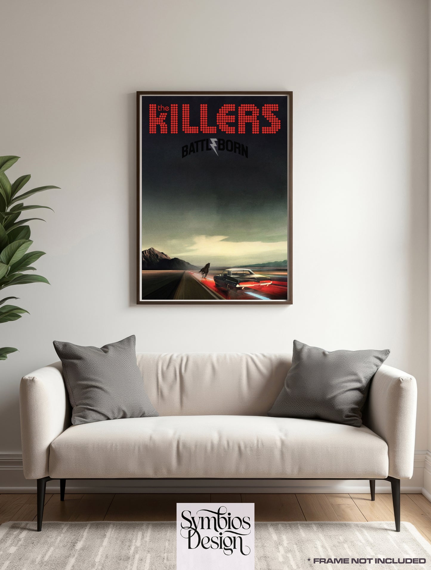 KILLERS - Battle Born - Rare Music Poster,  Music Decor, Band Memorabilia, Music Lover Gift