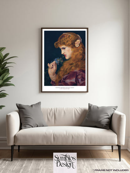 Anthony Frederick Augustus Sandys - Love's Shadow (1867) - Mural Artwork - Decoration - Wall Art