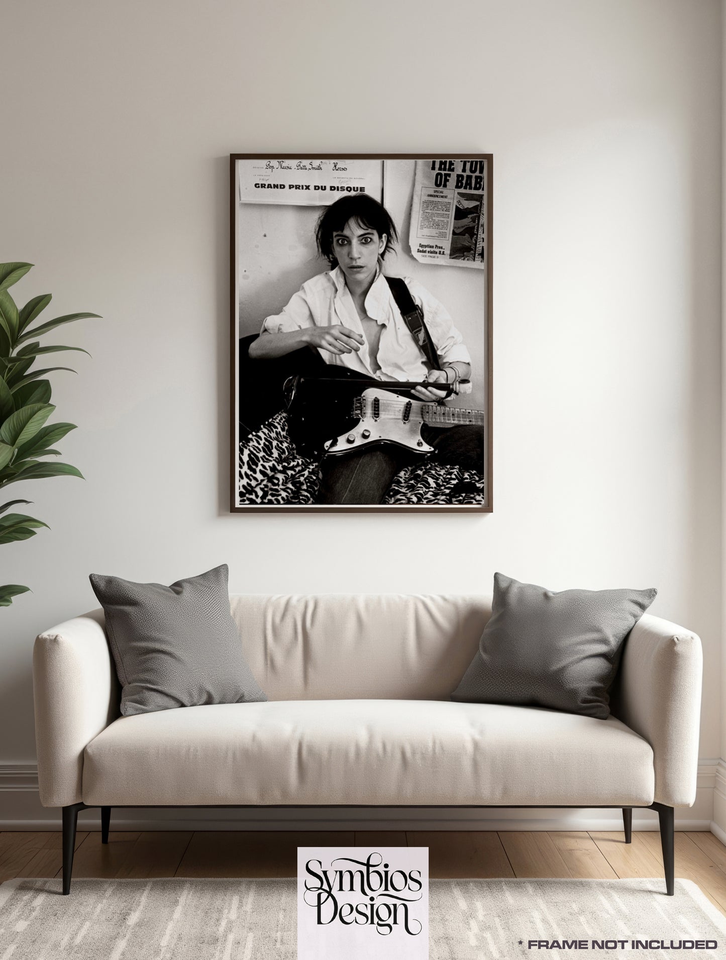 Patti Smith - Rare Music Poster,  Music Decor, Band Memorabilia, Music Lover Gift