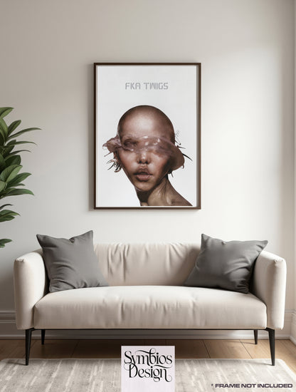FKA TWIGS - Music Poster,  Music Decor, Band Memorabilia, Music Lover Gift