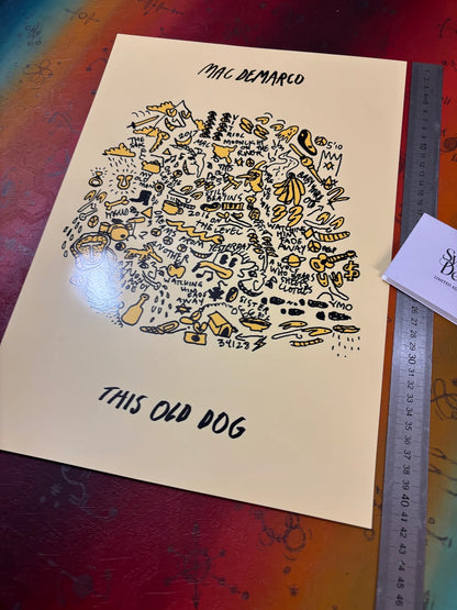 MAC DEMARCO - THIS OLD DOG - Symbios Design - Rare Glossy Print