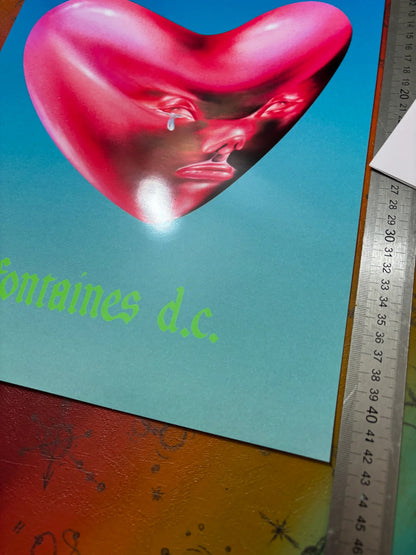 FONTAINES DC - ROMANCE - Symbios Design - Rare Glossy Print