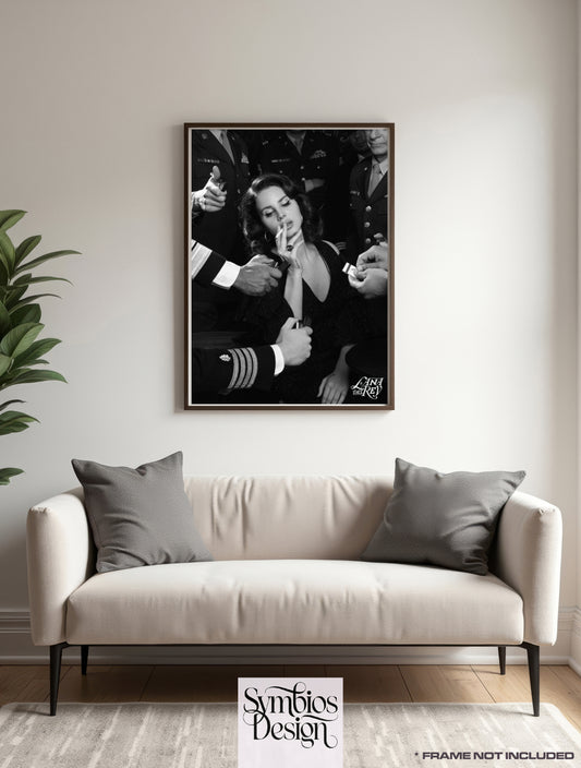 LANA DEL REY  - Classic Vintage  - Music Poster,  Music Decor, Band Memorabilia, Music Lover Gift