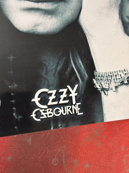 OZZY OSBOURNE - Symbios Design Rare Glossy Poster Print