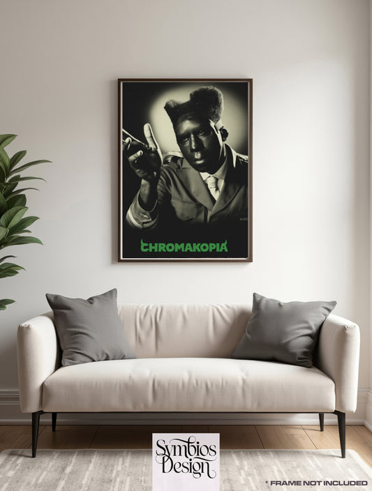 Tyler the Creator - Chromakopia  - Rare Music Poster,  Music Decor, Band Memorabilia, Music Lover Gift