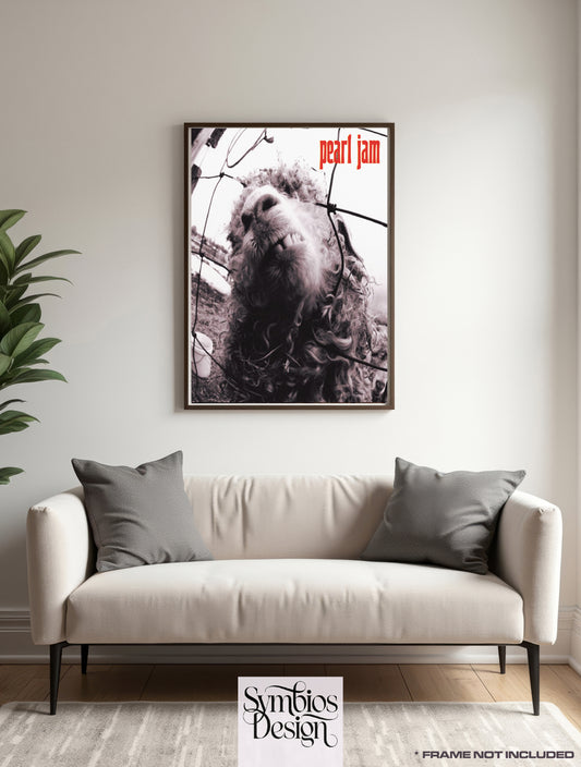 Pearl Jam - VS - Rare Music Poster,  Music Decor, Band Memorabilia, Music Lover Gift