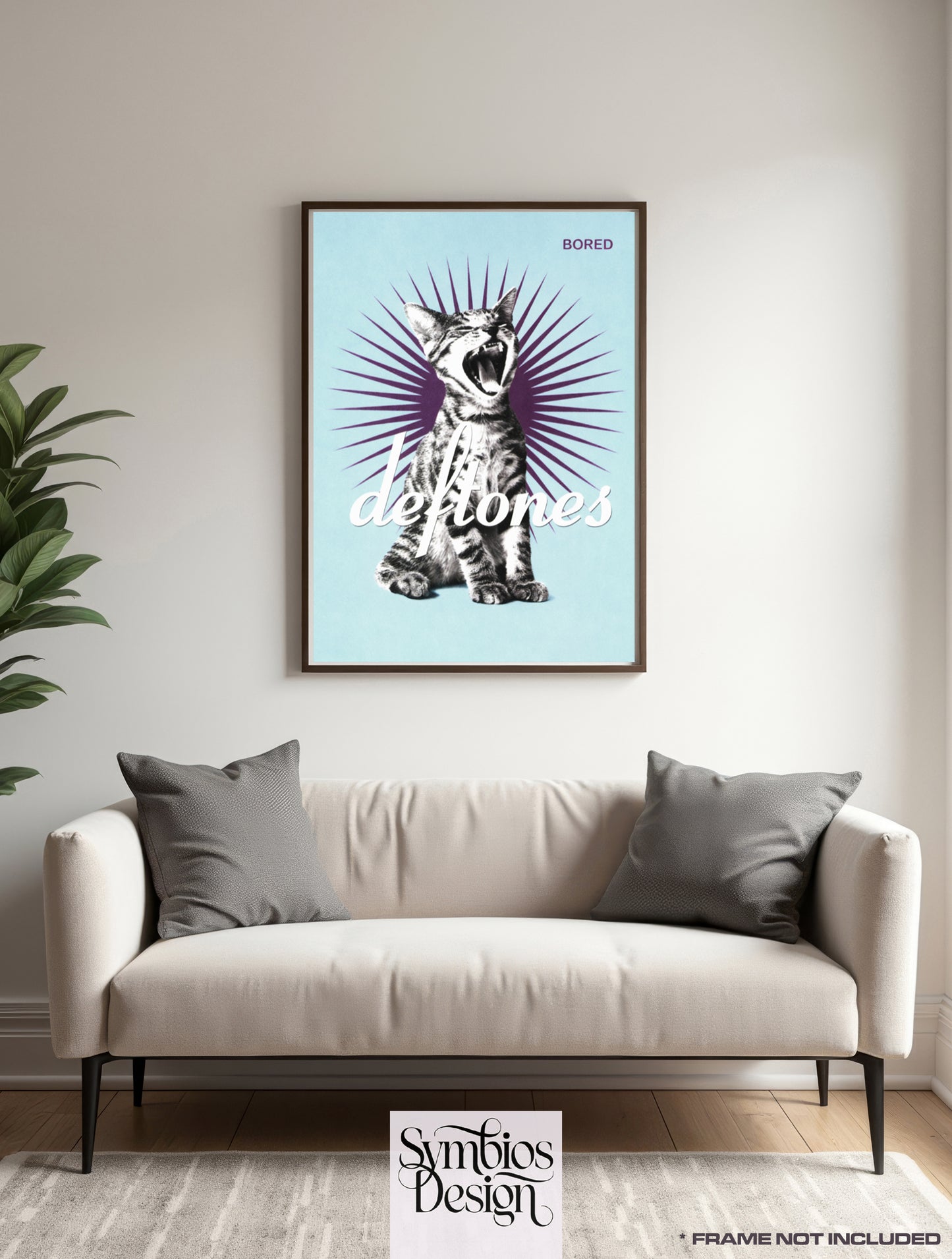 Deftones - Bored - Rare Music Poster,  Music Decor, Band Memorabilia, Music Lover Gift