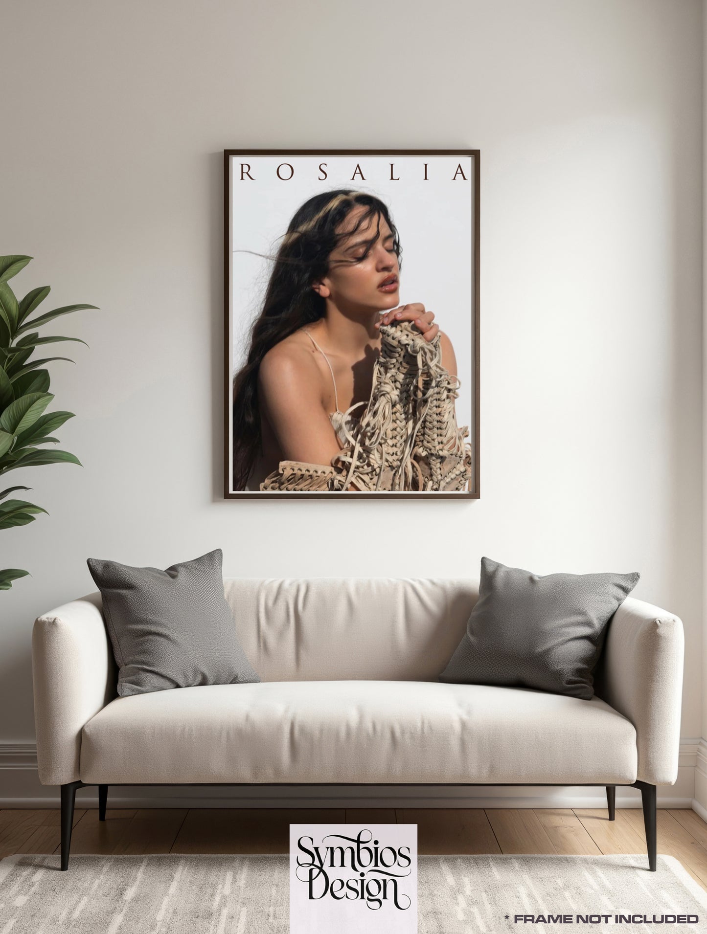 ROSALIA - Rare Portrait Music Poster,  Music Decor, Band Memorabilia, Music Lover Gift