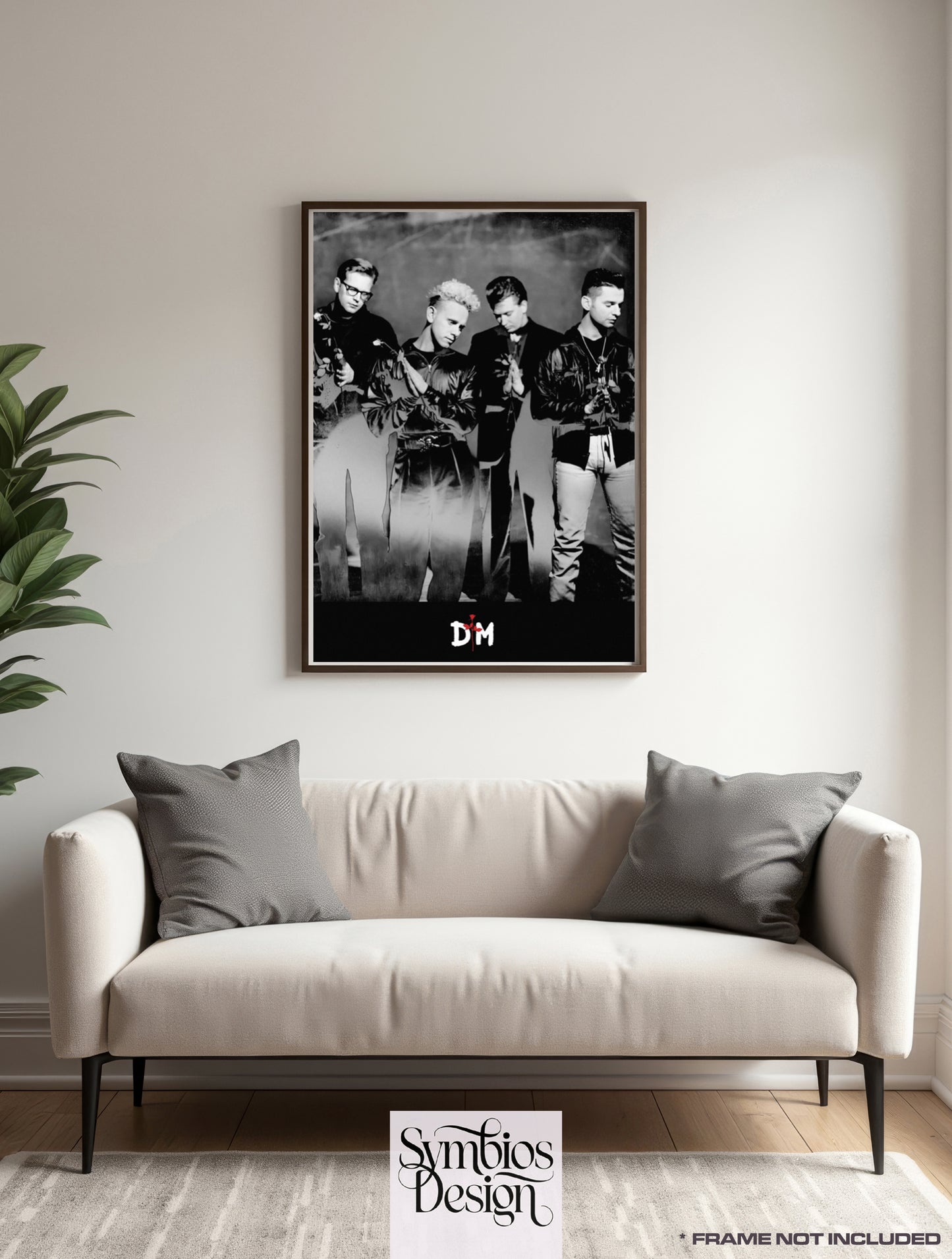 DEPECHE MODE - VIOLATOR- Rare Music Poster,  Music Decor, Band Memorabilia, Music Lover Gift