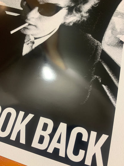BOB DYLAN - DON'T LOOK BACK - Symbios Design - Rare Glossy Print