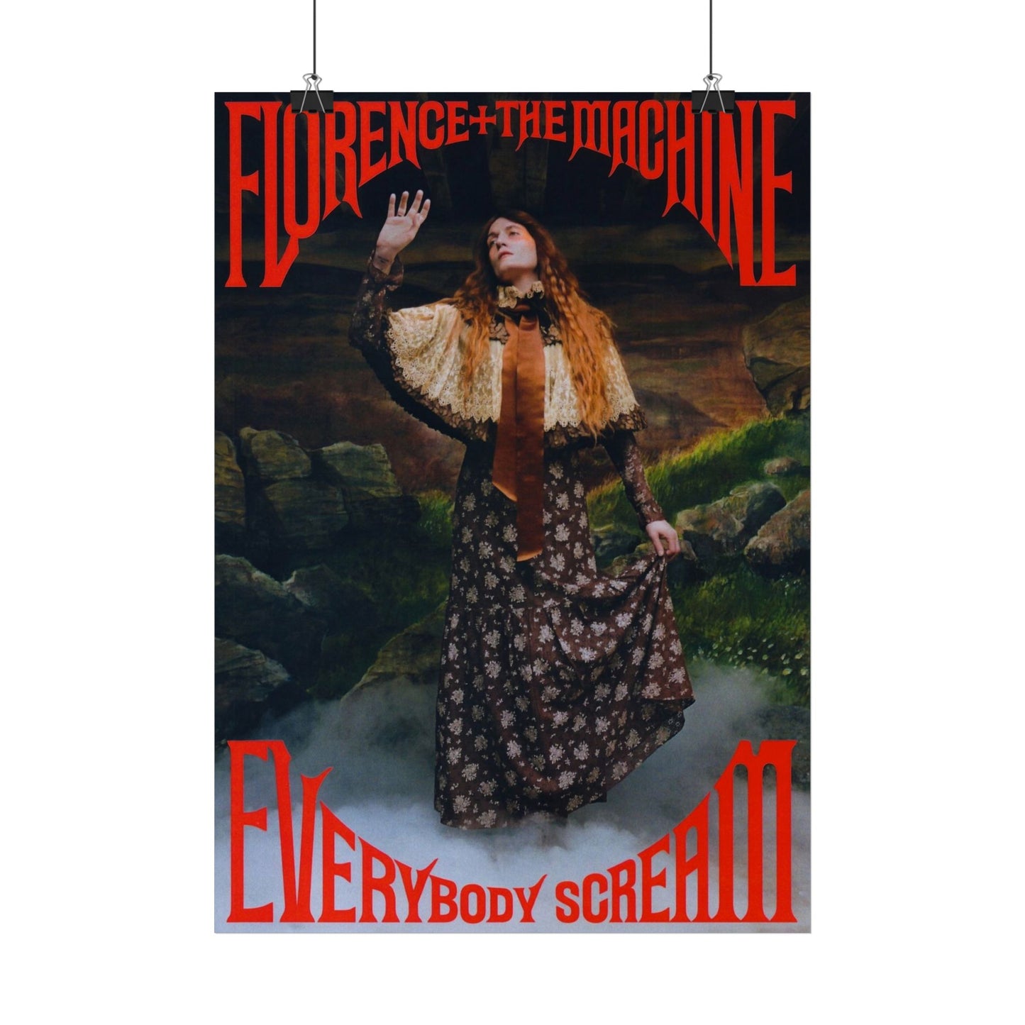 Florence and the Machine - Everybody Scream - Music Poster,  Music Decor, Band Memorabilia, Music Lover Gift