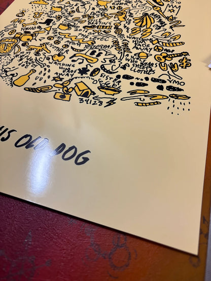 MAC DEMARCO - THIS OLD DOG - Symbios Design - Rare Glossy Print