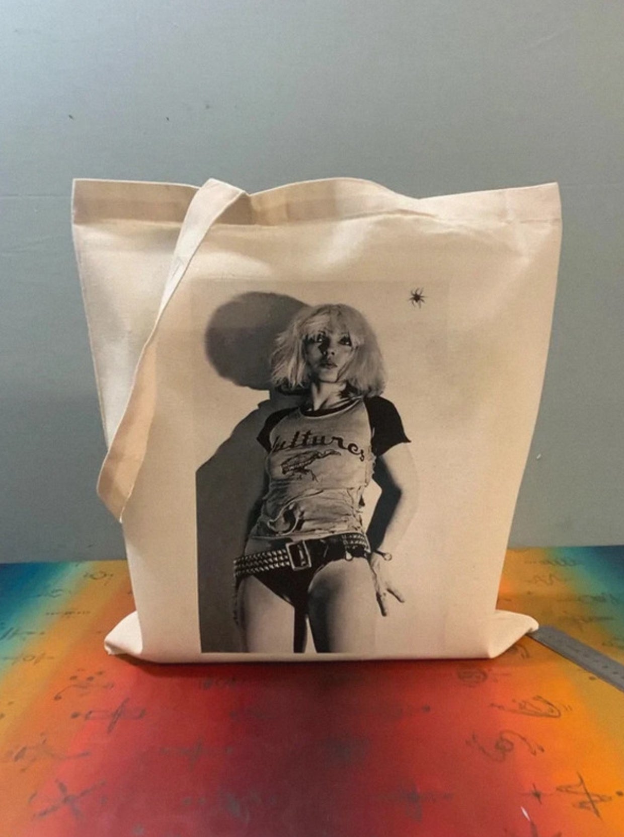 BLONDIE - VINTAGE RETRO - Symbios Design Tote Bag