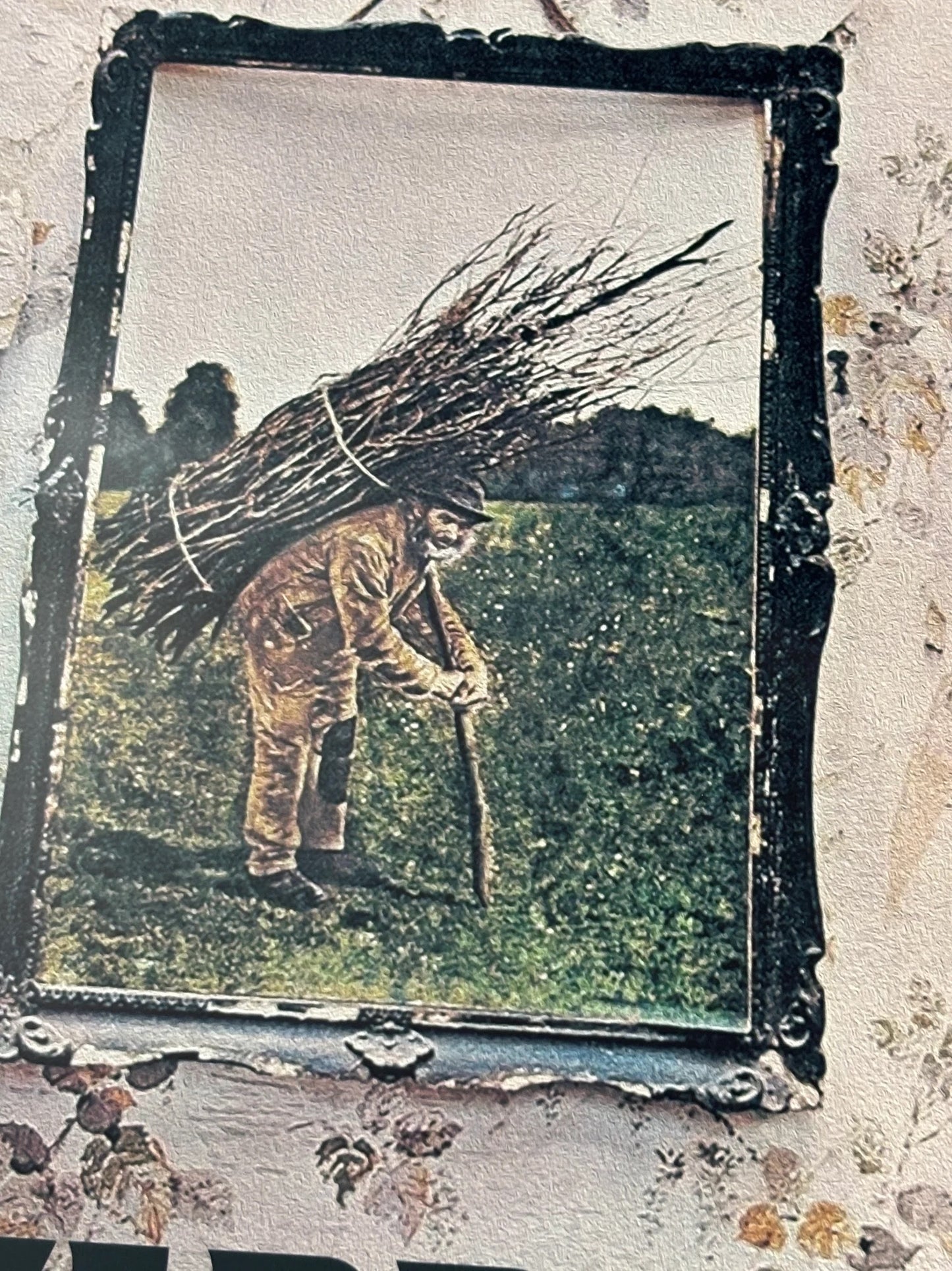 LED ZEPPELIN - IV - Symbios Design - Rare Glossy Print