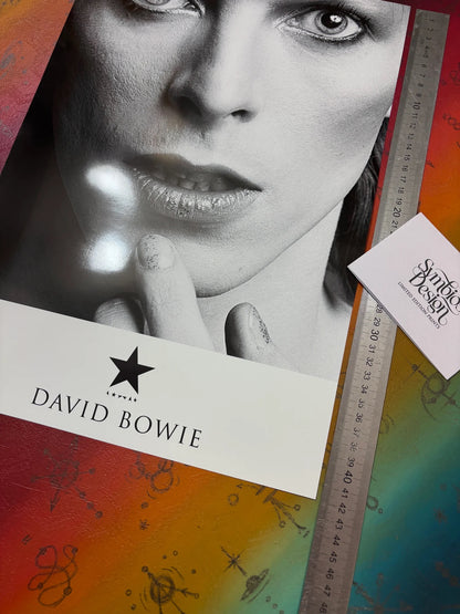 DAVID BOWIE - CLASSIC PORTRAIT  - Symbios Design - Rare Glossy Print