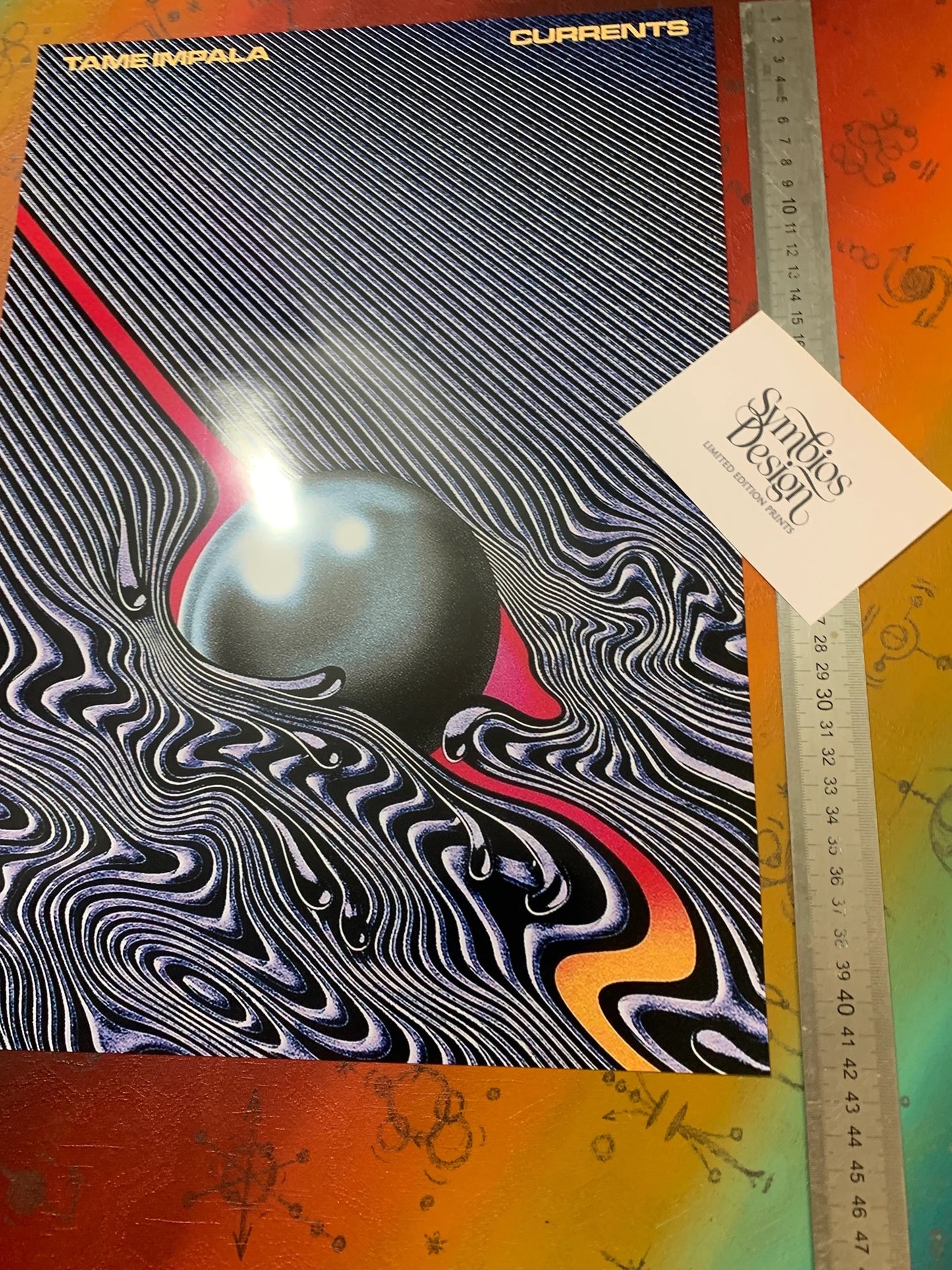 TAME IMPALA - CURRENTS - Symbios Design - Rare Glossy Print