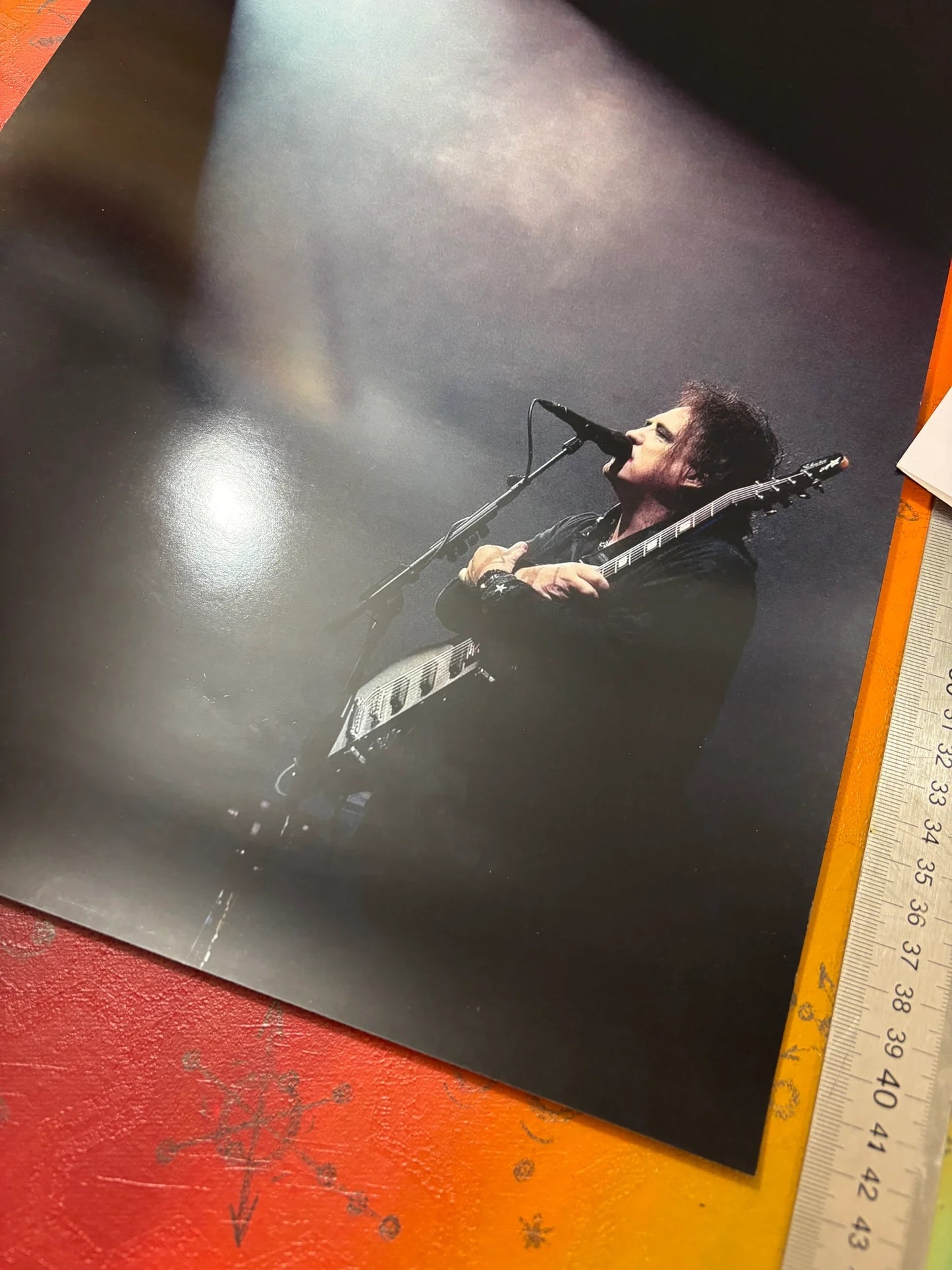 THE CURE LIVE - SONGS OF A LOST WORLD - Symbios Design - Rare Glossy Print