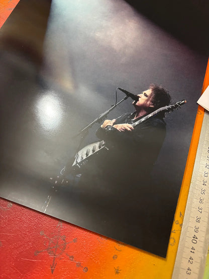 THE CURE LIVE - SONGS OF A LOST WORLD - Symbios Design - Rare Glossy Print