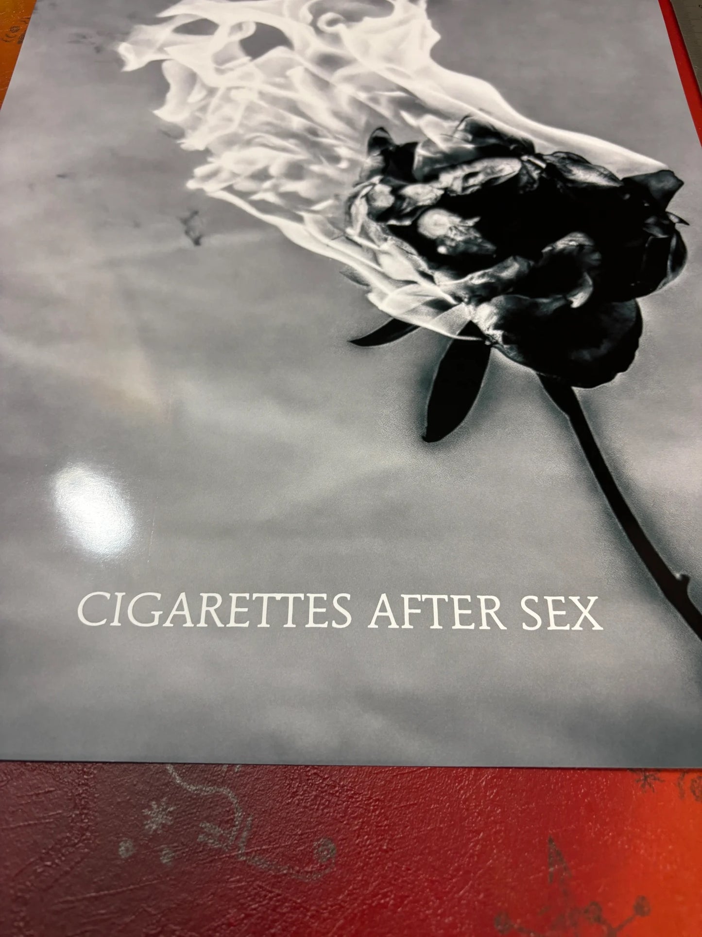 CIGARETTES AFTER SEX - BURN - Symbios Design - Rare Glossy Print