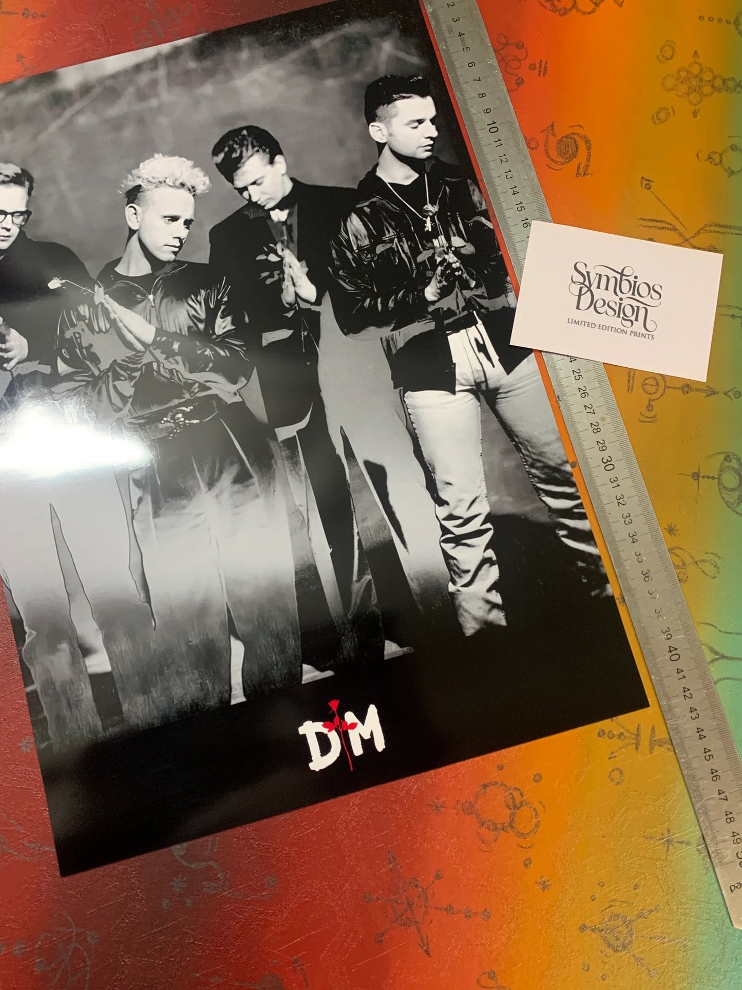 DEPECHE MODE - VIOLATOR - Symbios Design - Rare Glossy Print