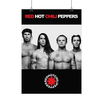 Red Hot Chili Peppers - Rare Music Poster,  Music Decor, Band Memorabilia, Music Lover Gift