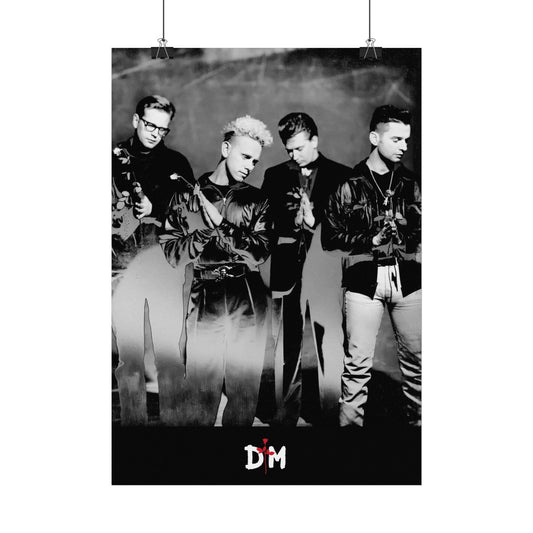 DEPECHE MODE - VIOLATOR- Rare Music Poster,  Music Decor, Band Memorabilia, Music Lover Gift