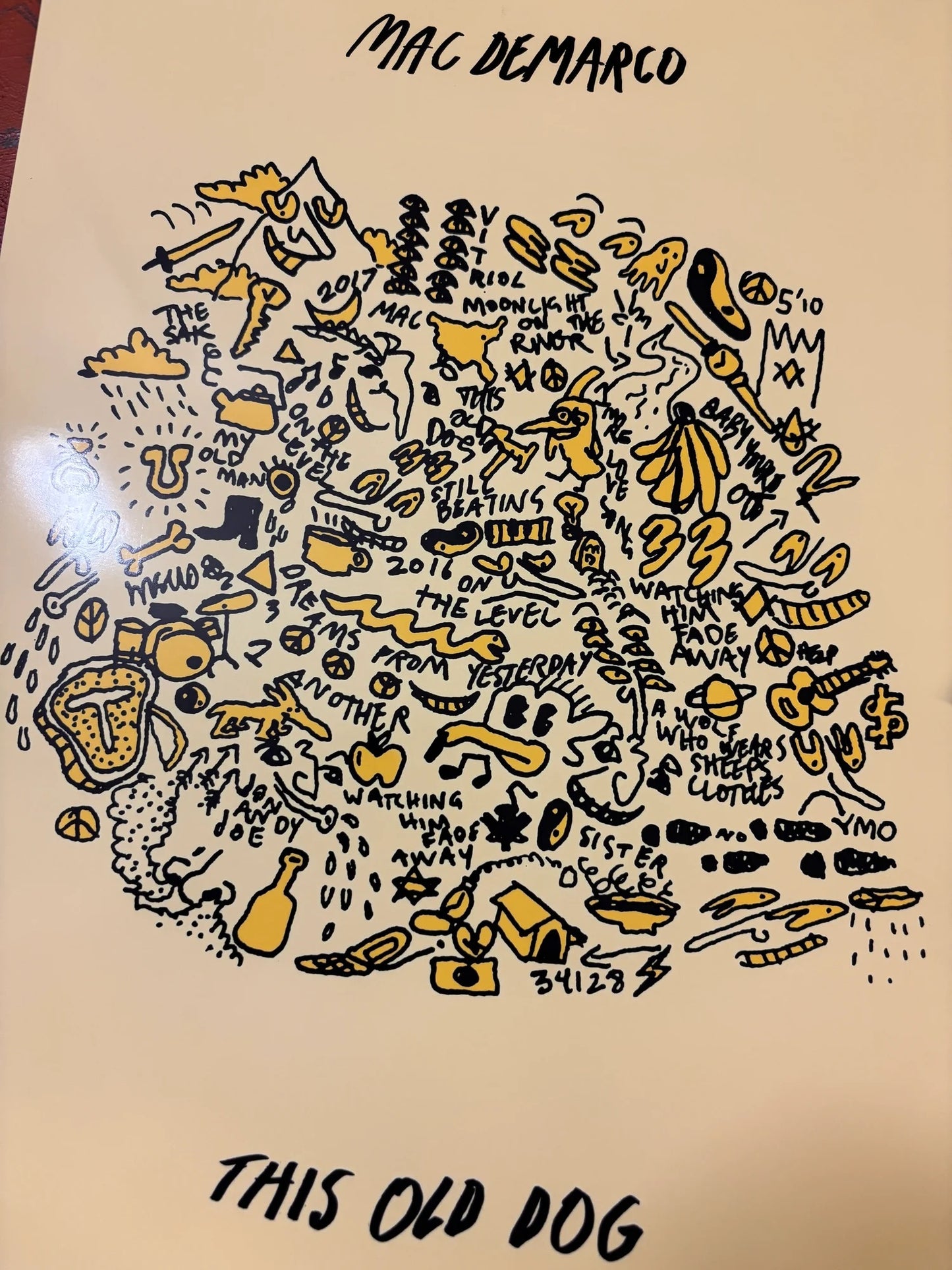 MAC DEMARCO - THIS OLD DOG - Symbios Design - Rare Glossy Print