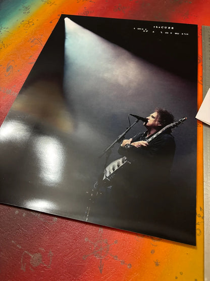 THE CURE LIVE - SONGS OF A LOST WORLD - Symbios Design - Rare Glossy Print