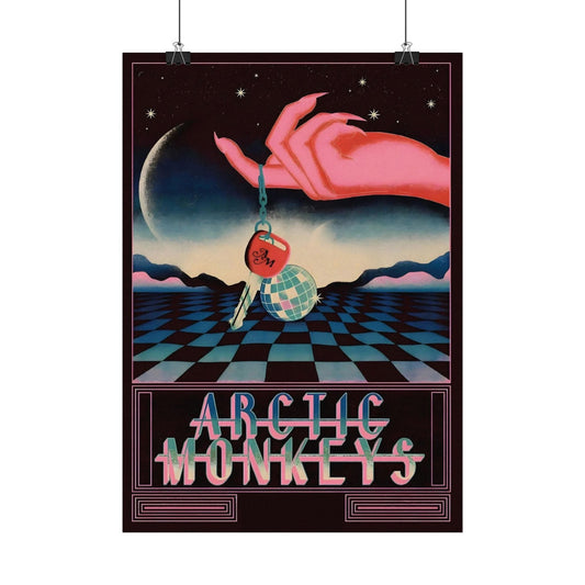ARCTIC MONKEYS - Retro Vintage Music Poster,  Music Decor, Band Memorabilia, Music Lover Gift