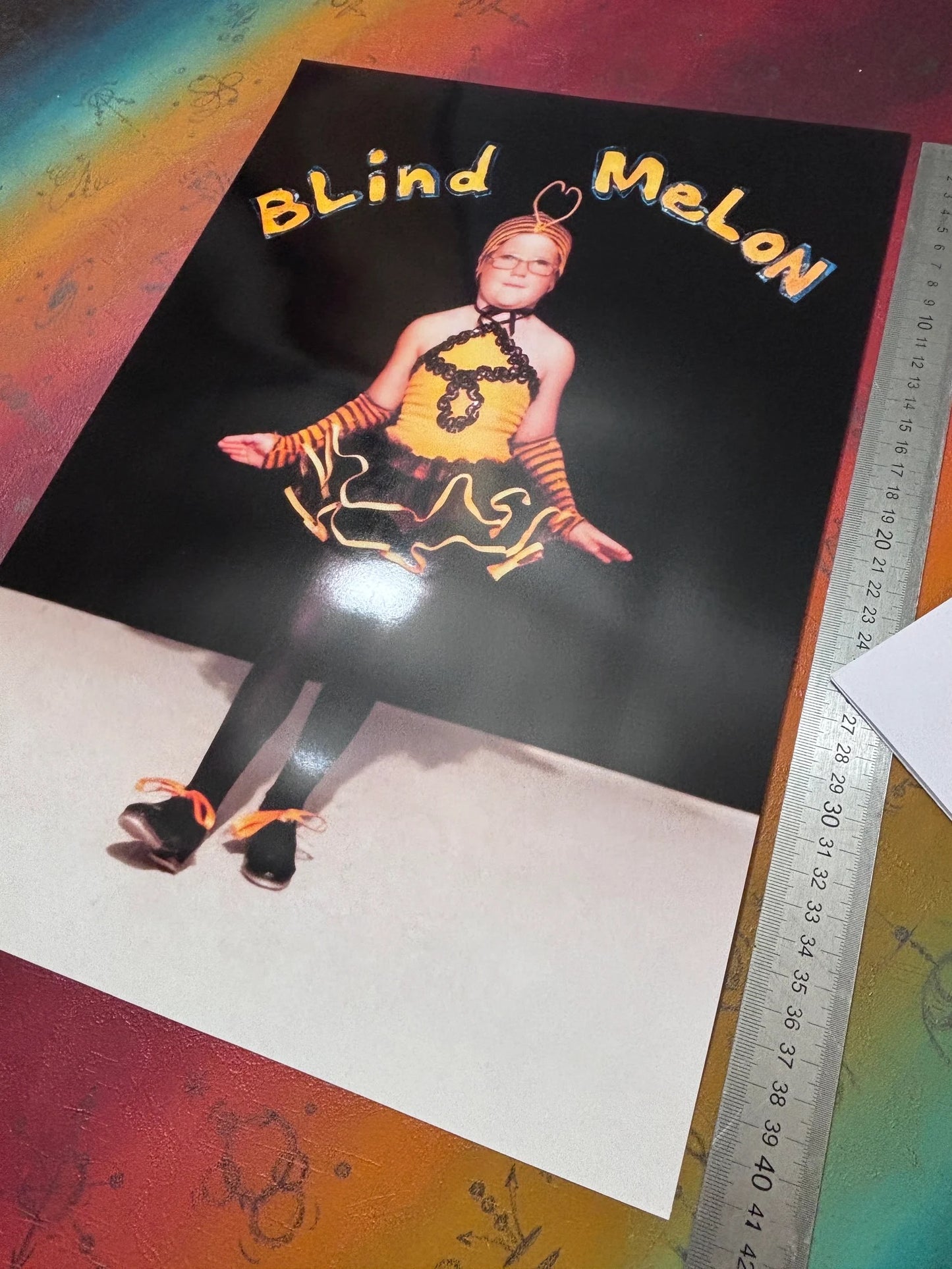 BLIND MELON  - NO RAIN - Symbios Design - Rare Glossy Print