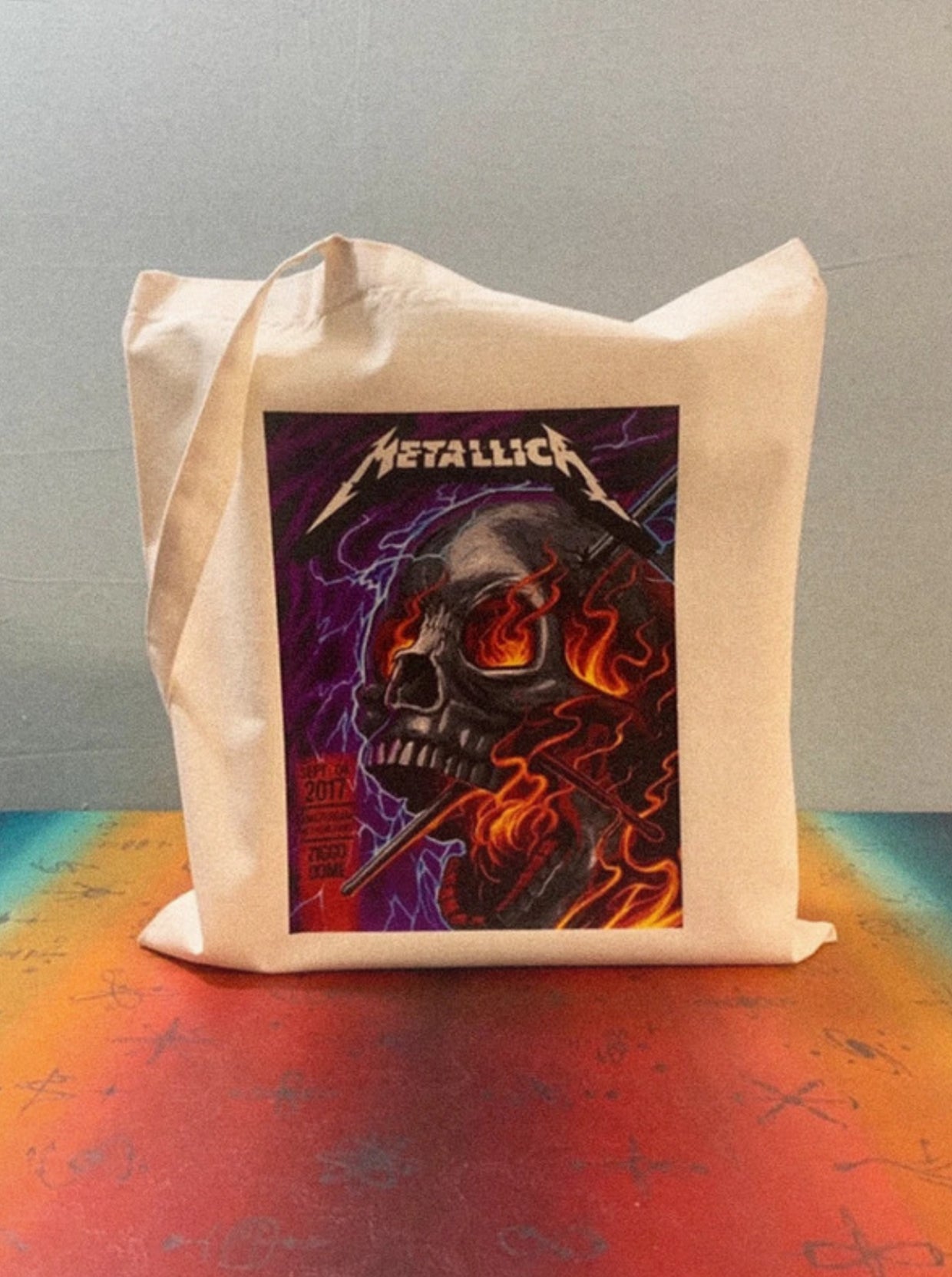 METALLICA - AMSTERDAM 2017 - Symbios Design Tote Bag