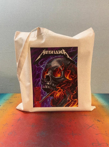 METALLICA - AMSTERDAM 2017 - Symbios Design Tote Bag