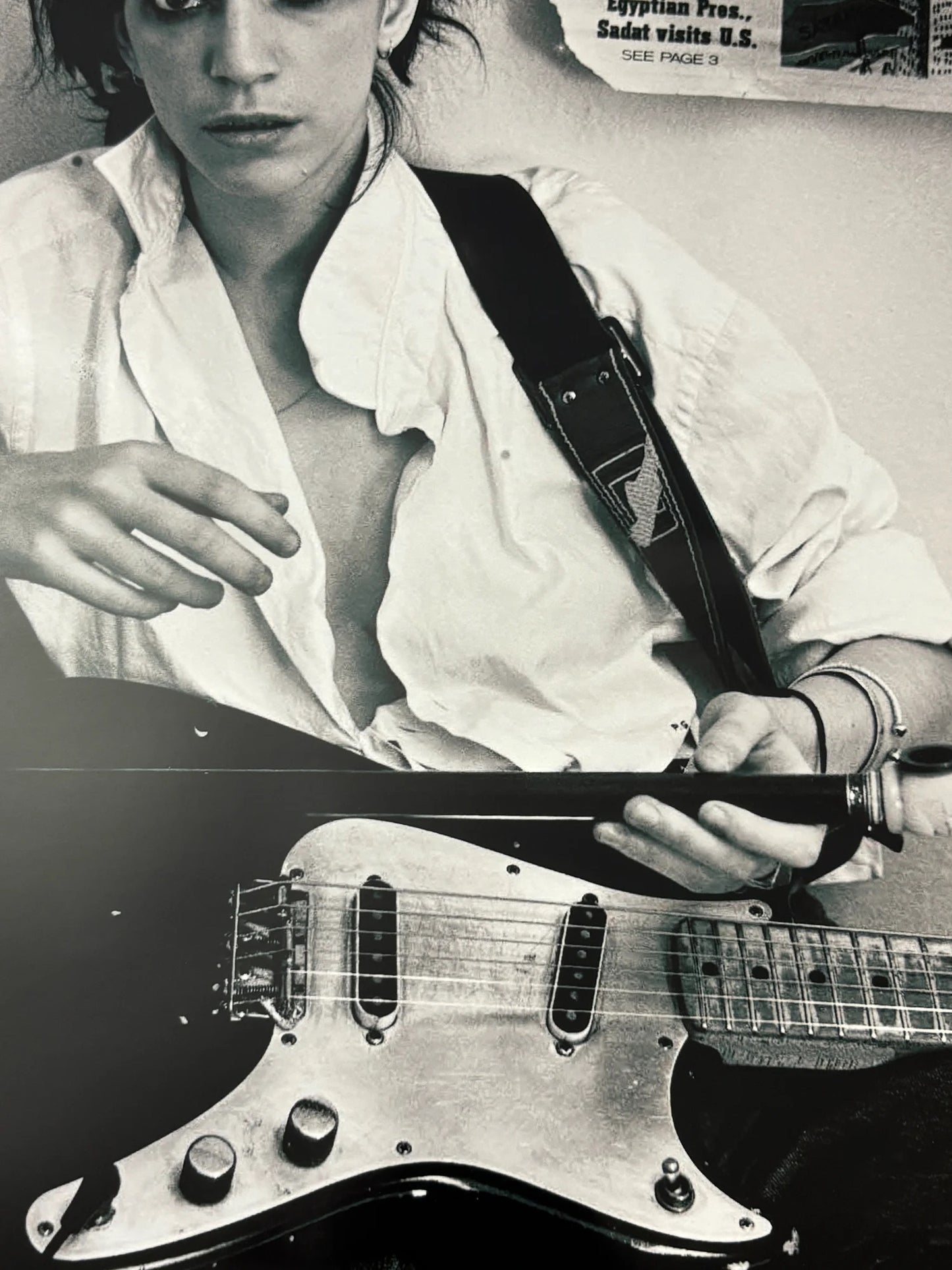 PATTI SMITH - NEW YORK - Symbios Design - Rare Glossy Print