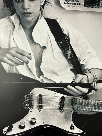 PATTI SMITH - NEW YORK - Symbios Design - Rare Glossy Print