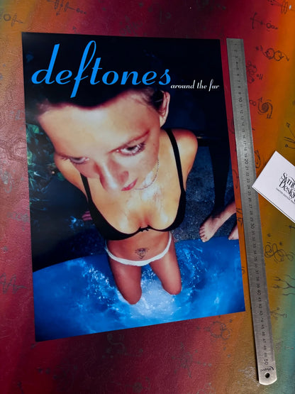 DEFTONES - AROUND THE FUR  - Symbios Design - Rare Glossy Print