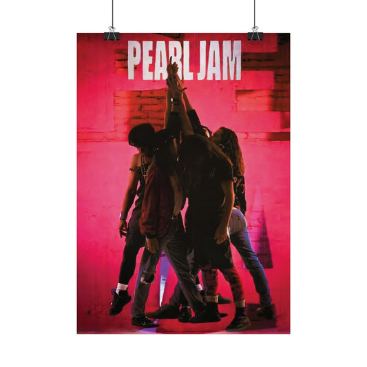 Pearl Jam - Ten - Rare Music Poster,  Music Decor, Band Memorabilia, Music Lover Gift