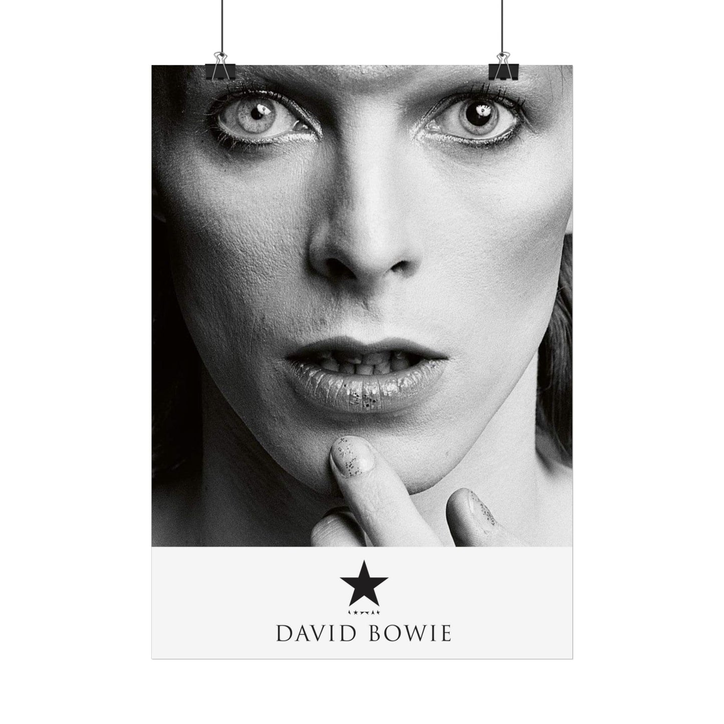 David Bowie - Rare Music Poster,  Music Decor, Band Memorabilia, Music Lover Gift