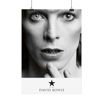 David Bowie - Rare Music Poster,  Music Decor, Band Memorabilia, Music Lover Gift