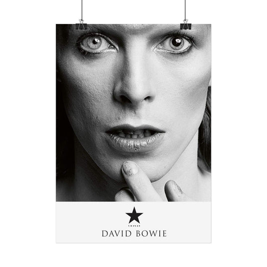 David Bowie - Rare Music Poster,  Music Decor, Band Memorabilia, Music Lover Gift