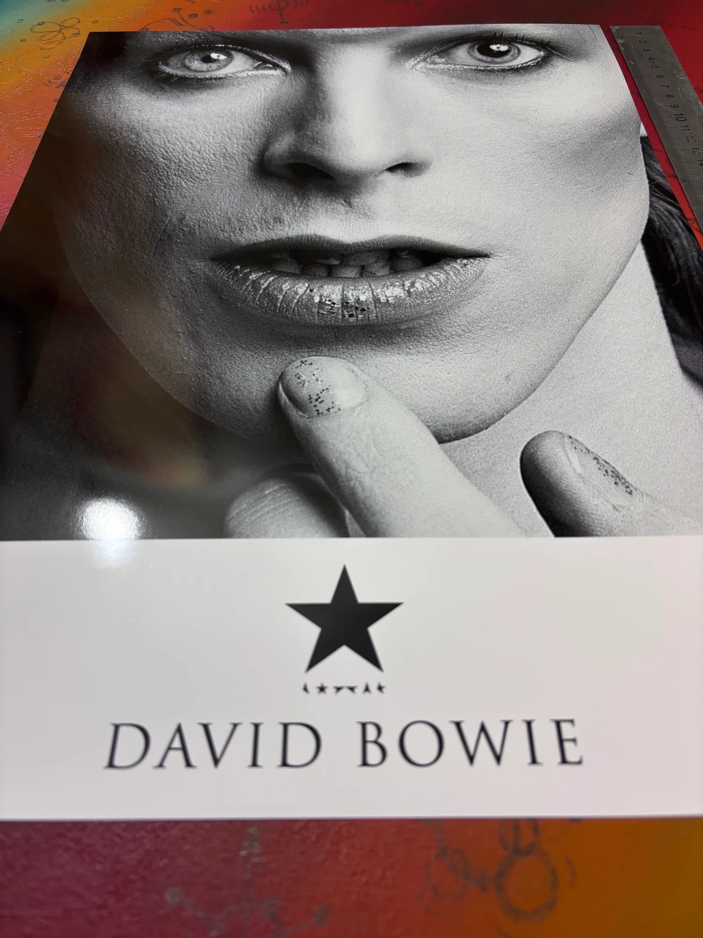 DAVID BOWIE - CLASSIC PORTRAIT  - Symbios Design - Rare Glossy Print