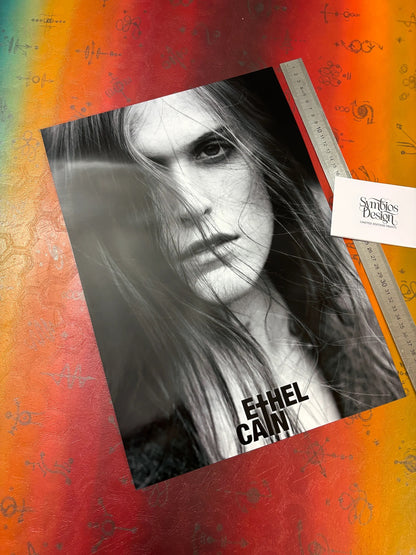 ETHEL CAIN - PORTRAIT  - Symbios Design - Rare Glossy Print