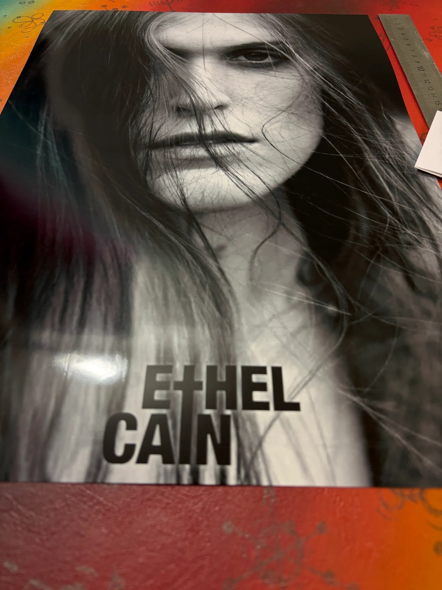 ETHEL CAIN - PORTRAIT  - Symbios Design - Rare Glossy Print