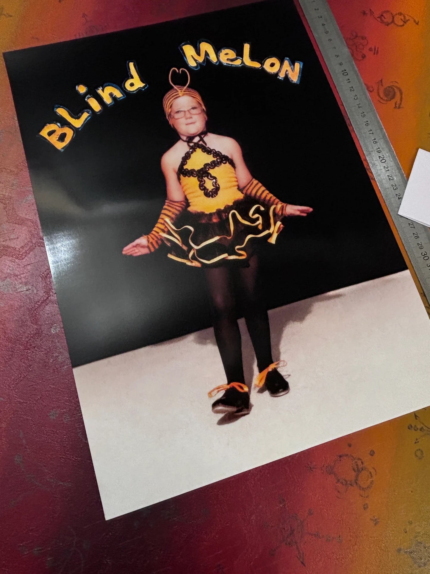 BLIND MELON  - NO RAIN - Symbios Design - Rare Glossy Print